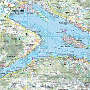 Bodensee und Umgebung, Rad- und Freizeitkarte 1:75.000, freytag & berndt, RK 0099