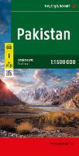 Pakistan, Autokarte 1:1.500.000, freytag & berndt de Freytag & Berndt