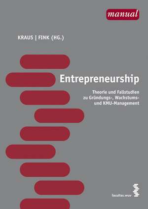 Entrepreneurship de Sascha Kraus