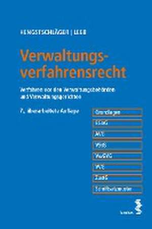 Verwaltungsverfahrensrecht de Johannes Hengstschläger