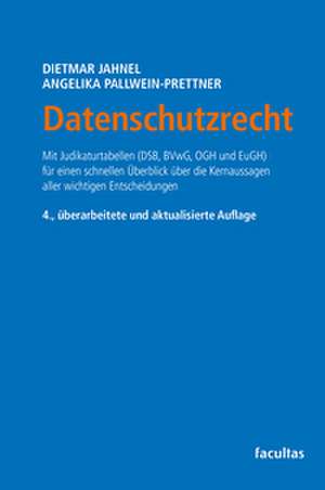 Datenschutzrecht de Dietmar Jahnel
