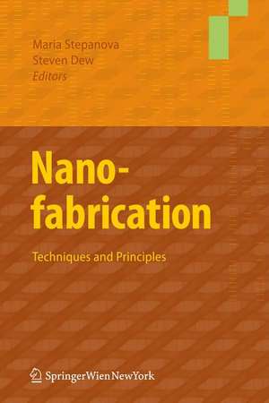 Nanofabrication: Techniques and Principles de Maria Stepanova