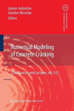 Numerical Modeling of Concrete Cracking de Guenter Hofstetter