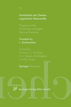 Fortschritte der Chemie organischer Naturstoffe / Progress in the Chemistry of Organic Natural Products de T. Fukai