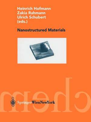 Nanostructured Materials de Heinrich Hofmann