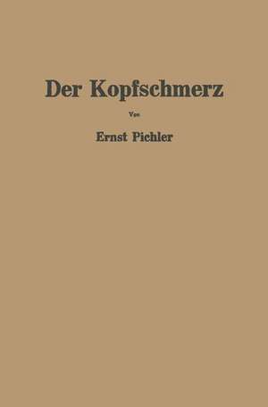 Der Kopfschmerz de Otto Pötzl