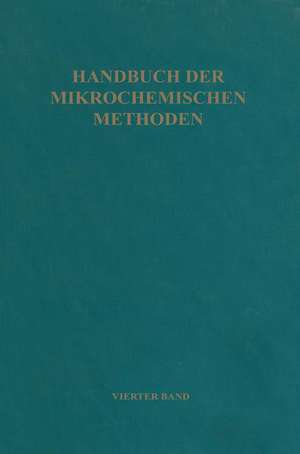 Elektronenstrahl-Mikroanalyse: Band 4: Elektronenstrahl-Mikroanalyse de H. Malissa