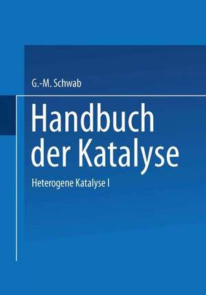 Heterogene Katalyse I de G. -M. Schwab