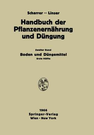 Boden und Düngemittel de E. Abrahamczik