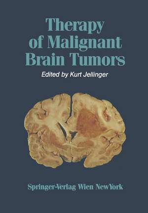 Therapy of Malignant Brain Tumors de Kurt Jellinger