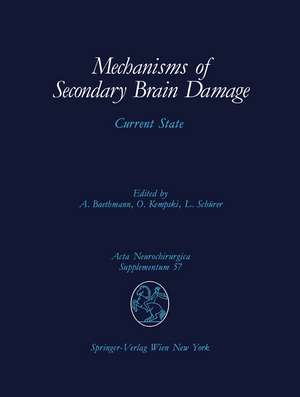 Mechanisms of Secondary Brain Damage: Current State de Alexander Baethmann