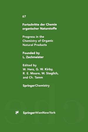 Fortschritte der Chemie organischer Naturstoffe / Progress in the Chemistry of Organic Natural Products de A.A.L. Gunatilaka