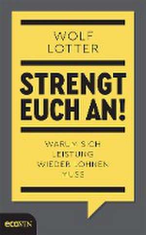 Strengt euch an! de Wolf Lotter