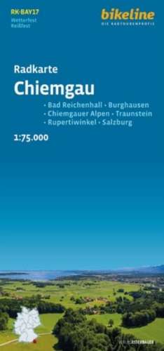 Radkarte Chiemgau (RK-BAY17) de Esterbauer Verlag