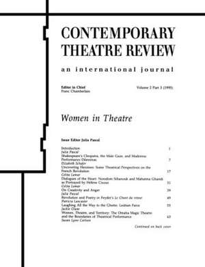 Women in Theatre 2#3 de Julia Pascal