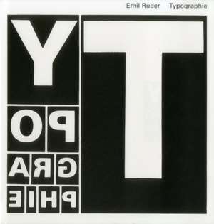 Typography: A Manual of Design de Emil Ruder