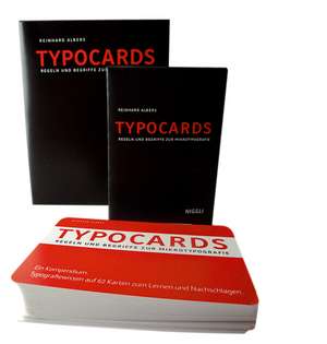 TYPOCARDS - Regeln und Begriffe zur Mikrotypografie