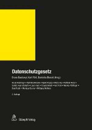 Datenschutzgesetz (DSG) de Bruno Baeriswyl