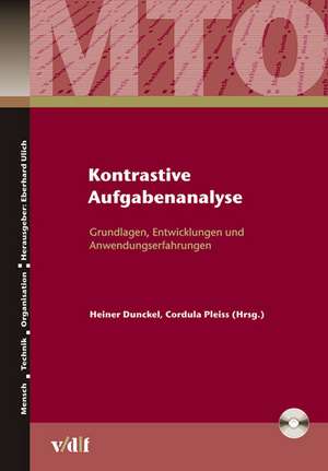 Kontrastive Aufgabenanalyse de Heiner Dunckel