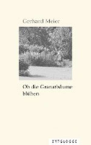 Ob die Granatbäume blühen de Gerhard Meier