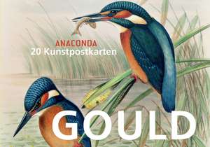 Postkartenbuch Gould de John Gould