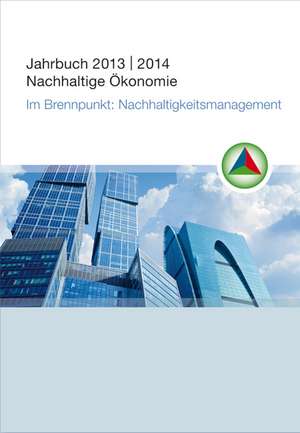 Jahrbuch Nachhaltige Ökonomie 2013/2014 de Holger Rogall