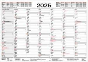 Tafelkalender A3 "Stabil" 2025 de Verlag Korsch