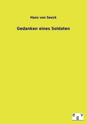 Gedanken Eines Soldaten: 3 Walzer Fr Gitarre de Hans von Seeck