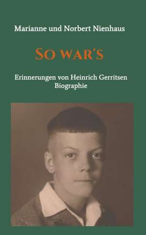 So war's de Marianne Und Norbert Nienhaus