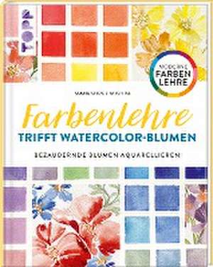 Farbenlehre trifft Watercolor-Blumen de Manushree Mischra