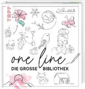 Die große One Line Bibliothek de Heinke Nied