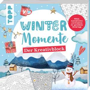 Winter-Momente. Der Kreativblock de Frechverlag