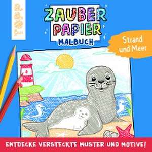 Zauberpapier Malbuch Strand und Meer de Natascha Pitz