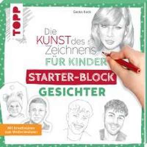 Die Kunst des Zeichnens für Kinder Starter-Block - Gesichter de Gecko Keck