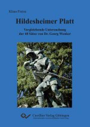 Hildesheimer Platt de Klaus Freise