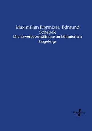 Die Erwerbsverhältnisse im böhmischen Erzgebirge de Maximilian Dormizer