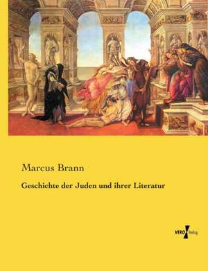 Geschichte der Juden und ihrer Literatur de Marcus Brann