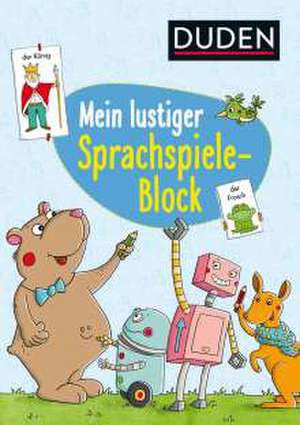 Mein lustiger Sprachspiele-Block de Andrea Weller-Essers