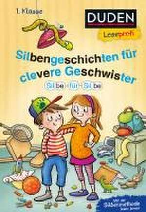 Duden Leseprofi - Silbe für Silbe: Silbengeschichten für clevere Geschwister, 1. Klasse de Nina Petrick