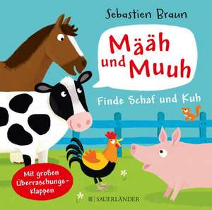 Mäh und muh - wer bist du? Finde Schaf und Kuh de Carla Häfner