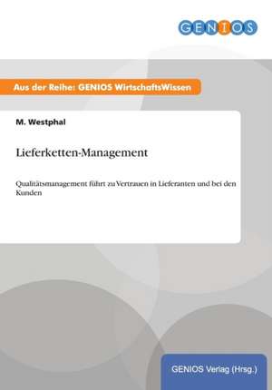 Lieferketten-Management de M. Westphal