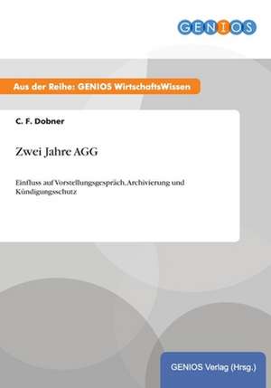 Zwei Jahre AGG de C. F. Dobner