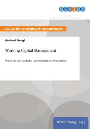 Working Capital Management de Gerhard Dengl