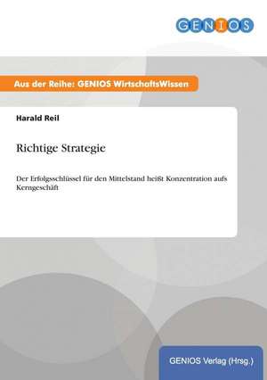 Richtige Strategie de Harald Reil