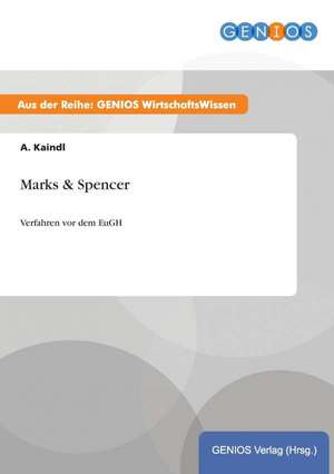 Marks & Spencer de A. Kaindl