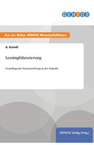 Leasingbilanzierung de A. Kaindl