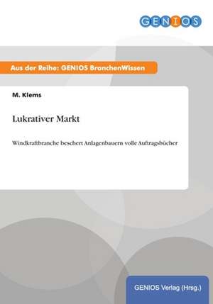 Lukrativer Markt de M. Klems