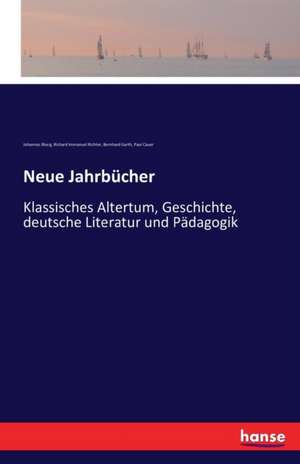 Neue Jahrbücher de Johannes Ilberg