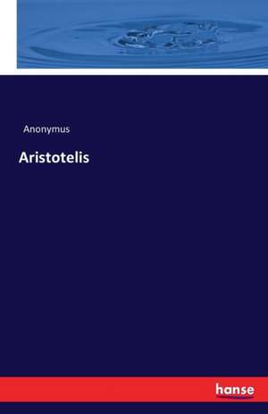 Aristotelis de Anonymus