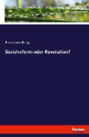 Sozialreform oder Revolution? de Rosa Luxemburg